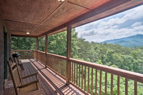 Rustic Young Harris Cabin with Fire Pit and Views